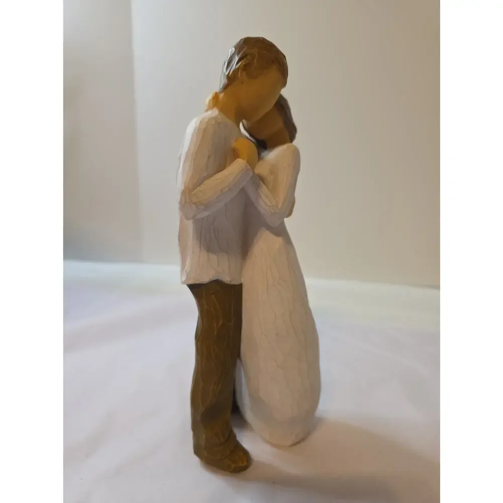 Willow Tree PROMISE Couple Love Susan Lordi Hand-Painted 9